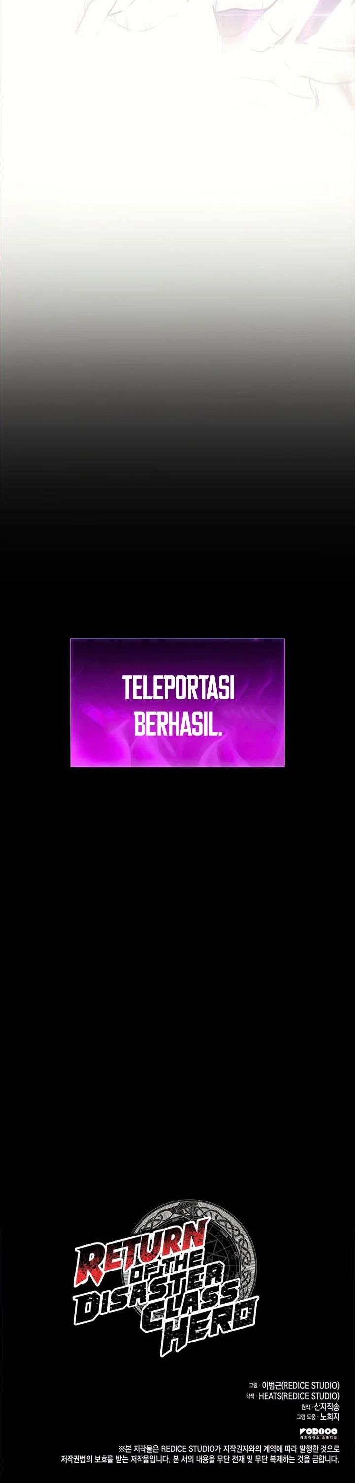 A Disaster-Class Hero Has Returned Chap 45 - Next Chap 46