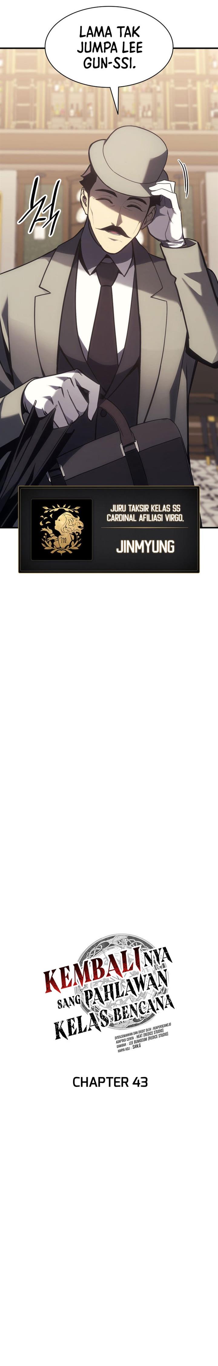 A Disaster-Class Hero Has Returned Chap 43 - Next Chap 44