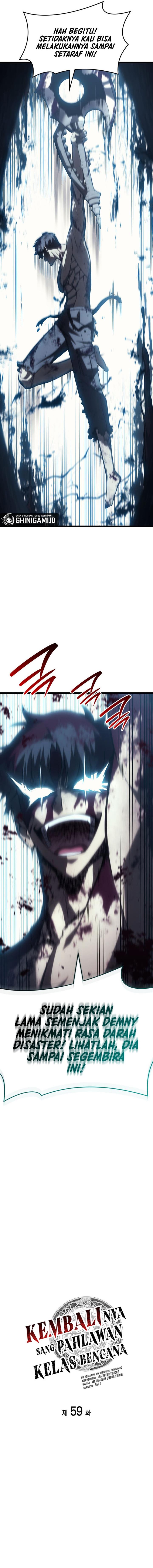 A Disaster-Class Hero Has Returned Chap 59 - Next Chap 60