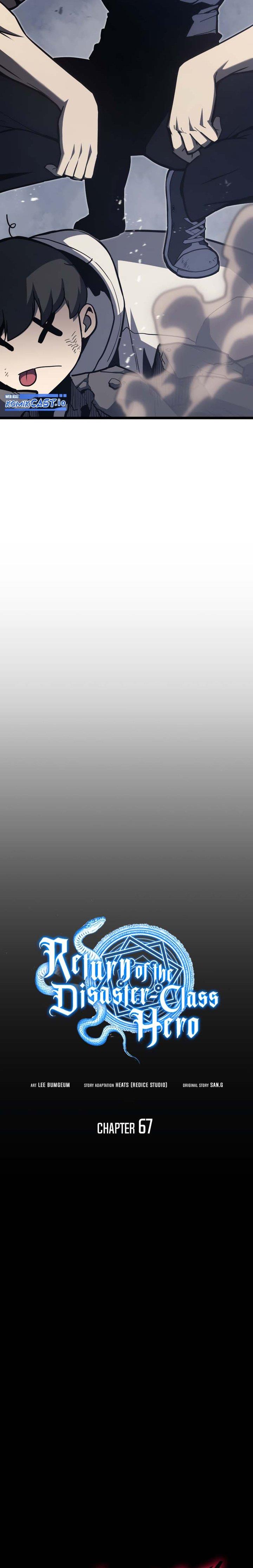 A Disaster-Class Hero Has Returned Chap 67 - Next Chap 68