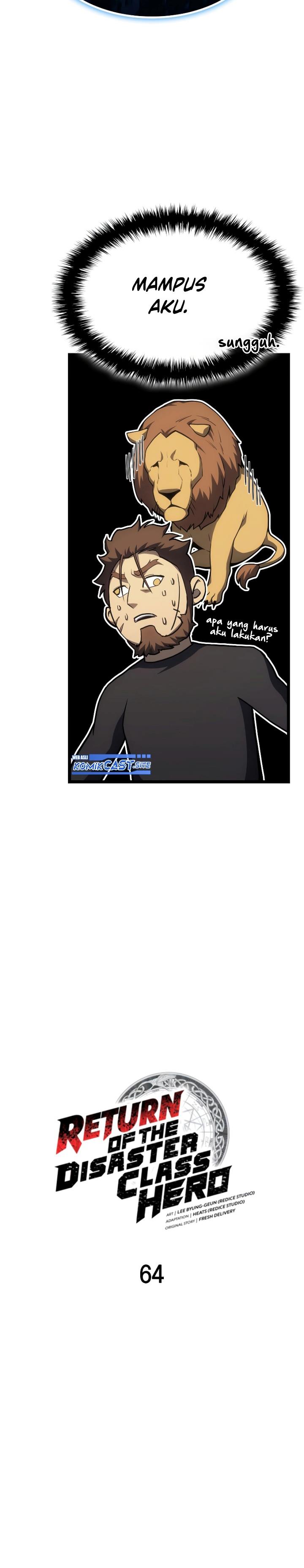 A Disaster-Class Hero Has Returned Chap 64 - Next Chap 65