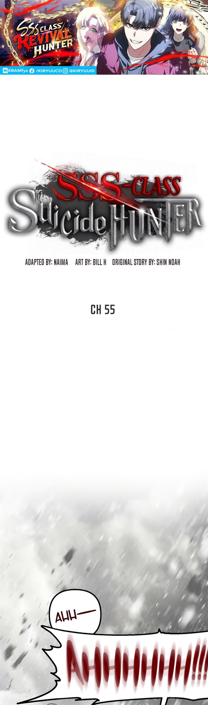 SSS-Class Suicide Hunter Chap 55 - Next Chap 56