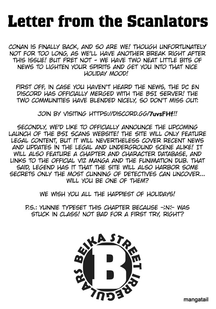 Detective Conan Chap 1007 - Next Chap 1008