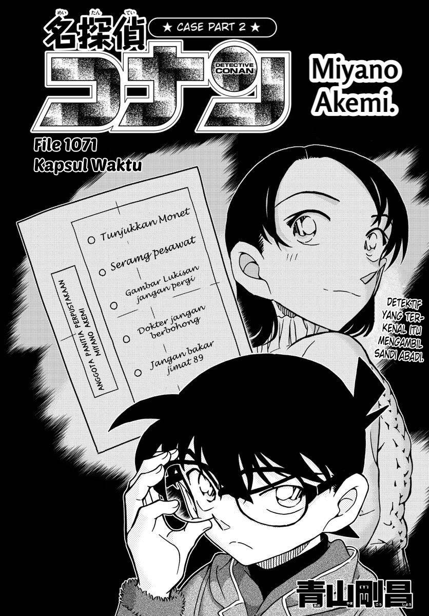 Detective Conan Chap 1071 - Next Chap 1072