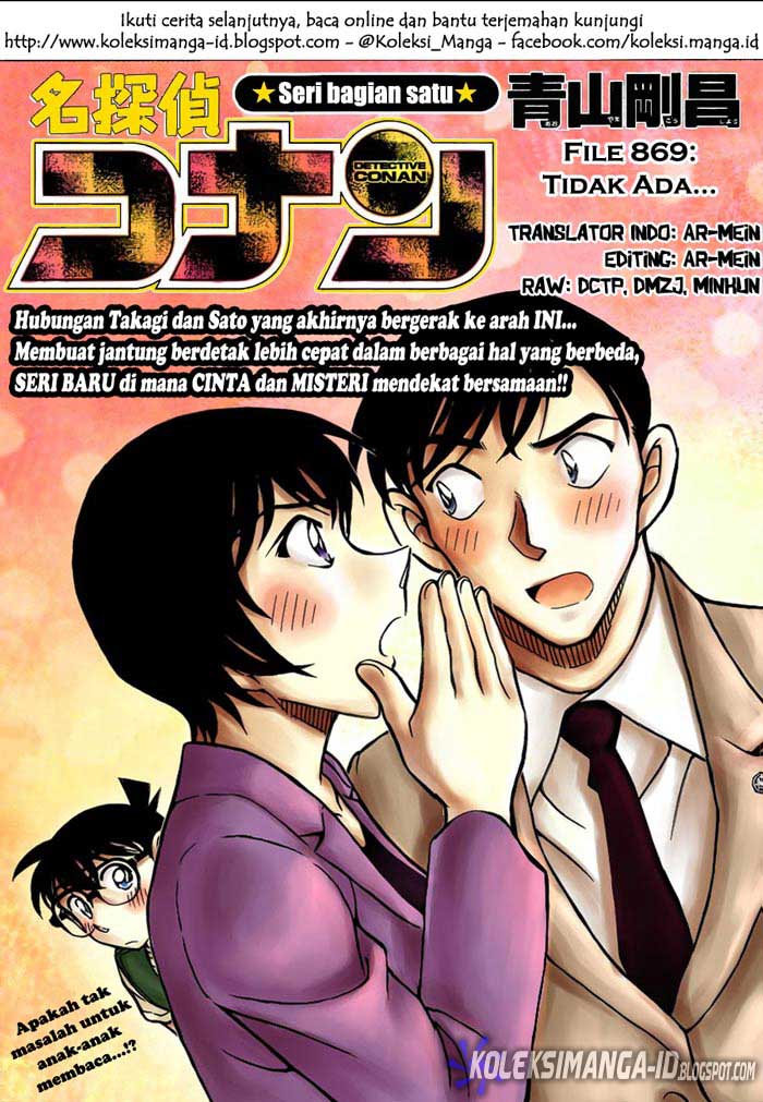 Detective Conan Chap 869 - Next Chap 870