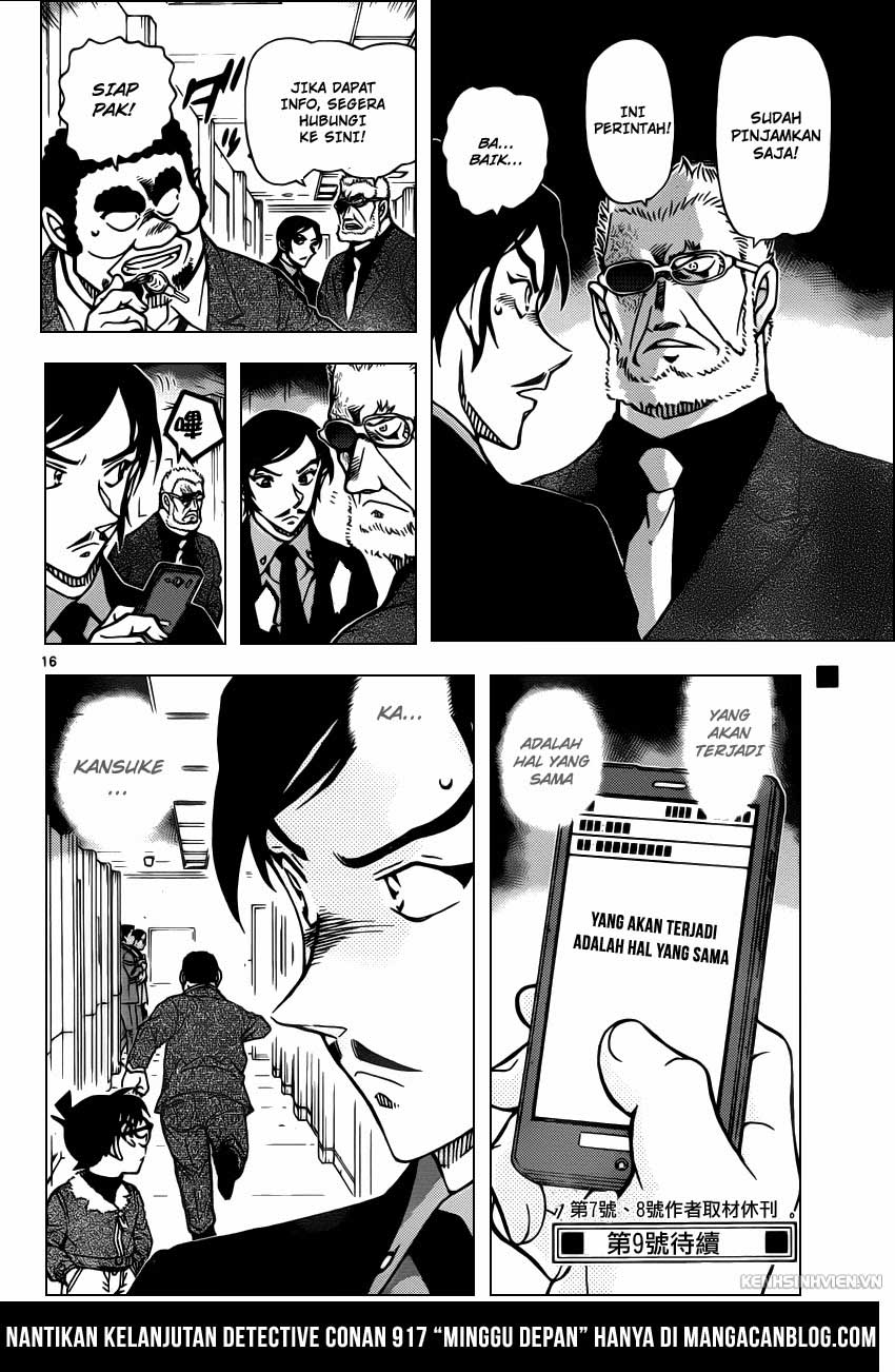 Detective Conan Chap 916 - Next Chap 917