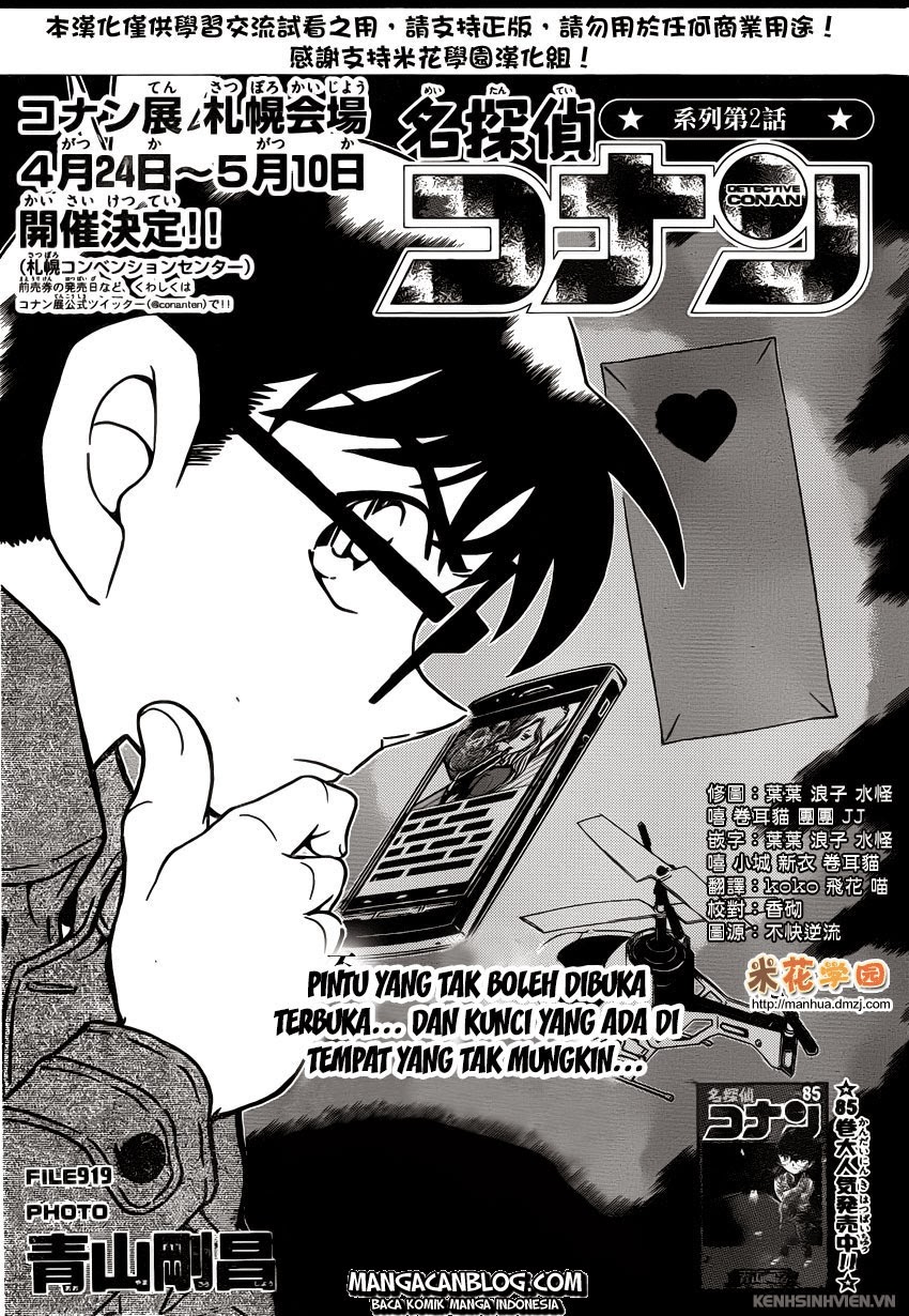 Detective Conan Chap 919 - Next Chap 920