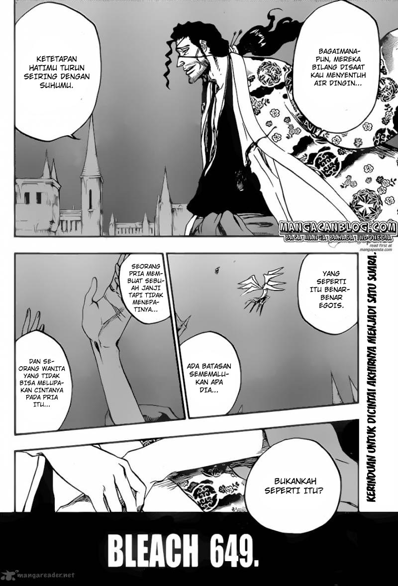 Bleach Chap 649 - Next Chap 650