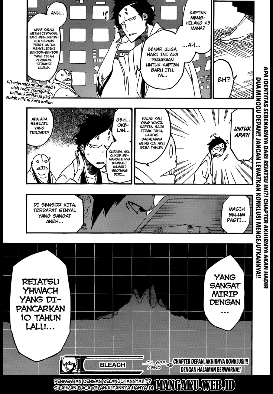 Bleach Chap 685 - Next Chap 686