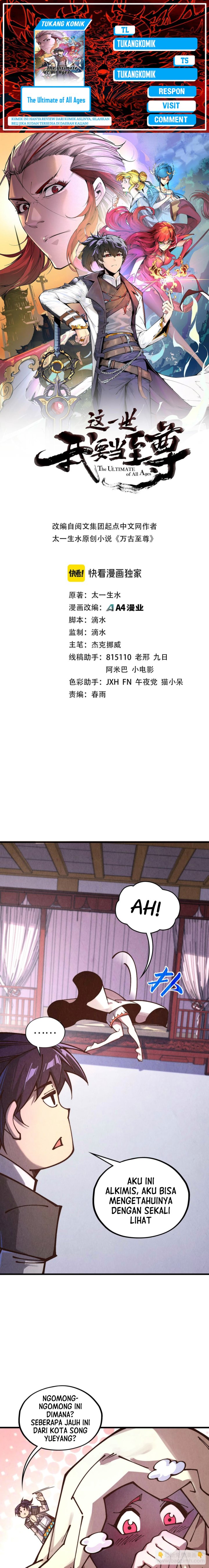 The Ultimate of All Ages  Chap 388 - Next Chap 389