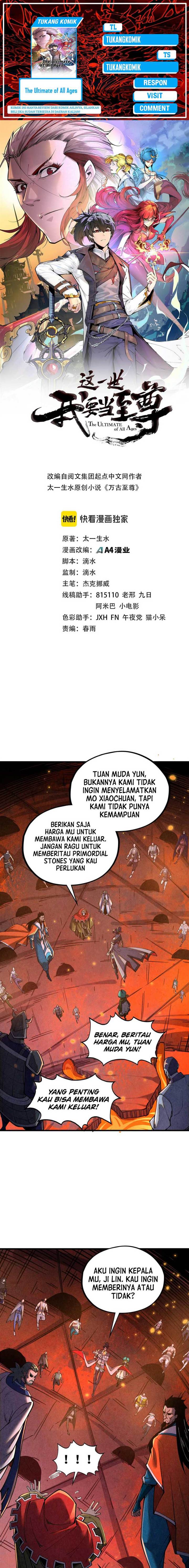 The Ultimate of All Ages  Chap 418 - Next Chap 419