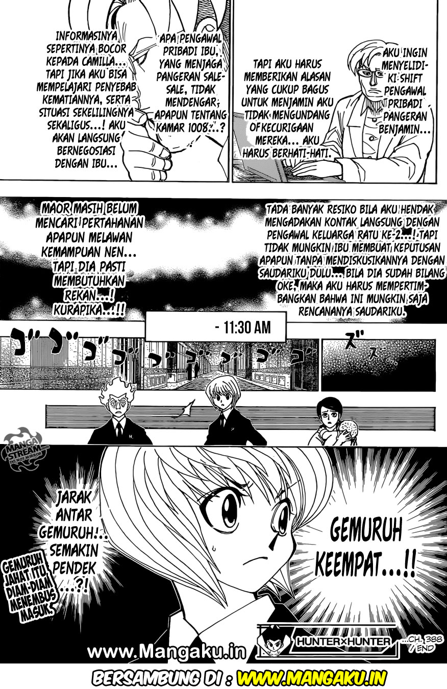 Hunter x Hunter Chap 388 - Next Chap 389