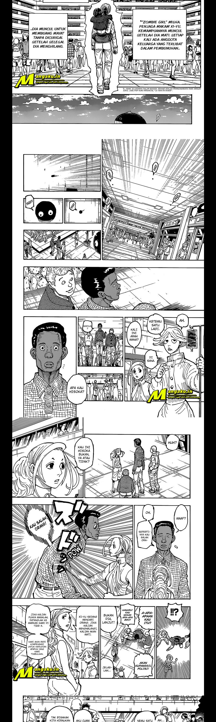 Hunter x Hunter Chap 392 - Next Chap 393