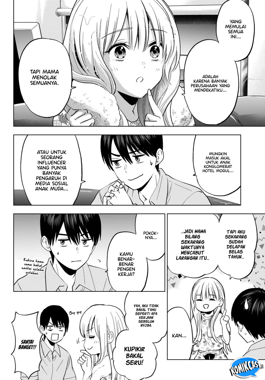 Kakkou no Iinazuke Chap 260 - Next Chap 261