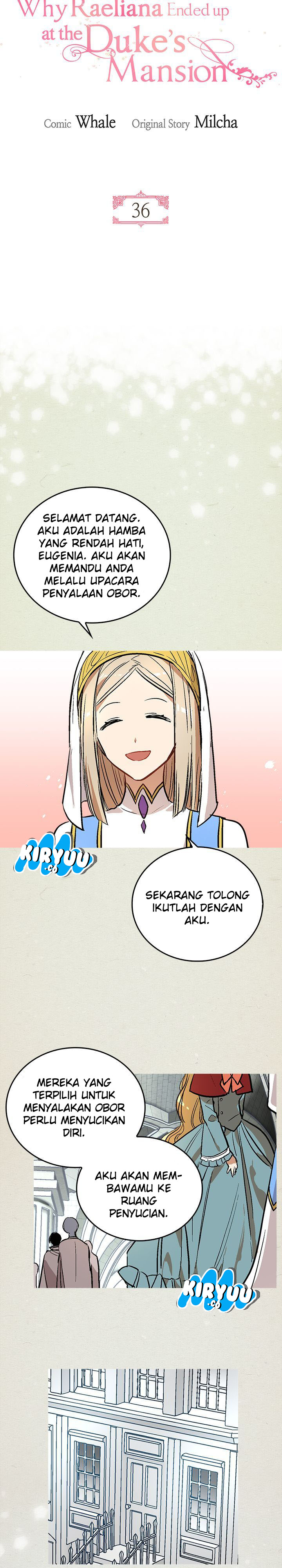 The Reason Why Raeliana Ended up at the Duke’s Mansion Chap 36 - Next Chap 37