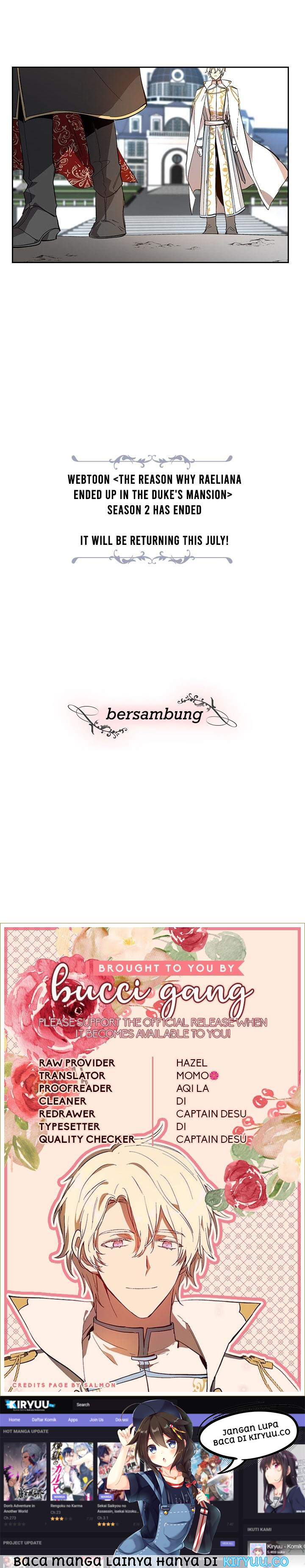 The Reason Why Raeliana Ended up at the Duke’s Mansion  Chap 87 - Next Chap 88