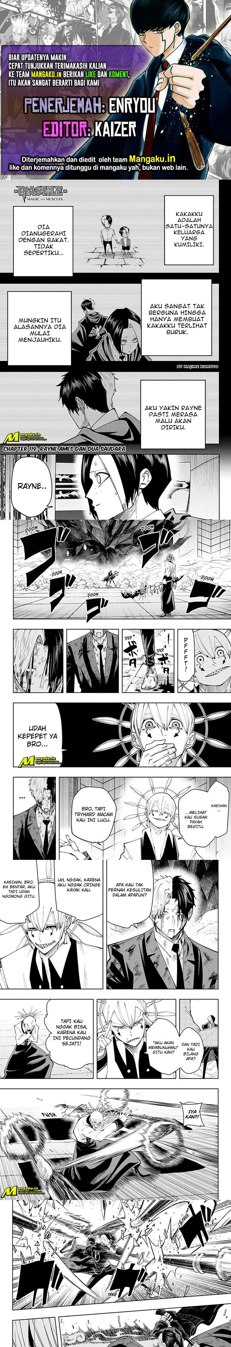 Mashle: Magic and Muscles Chap 119 - Next Chap 120