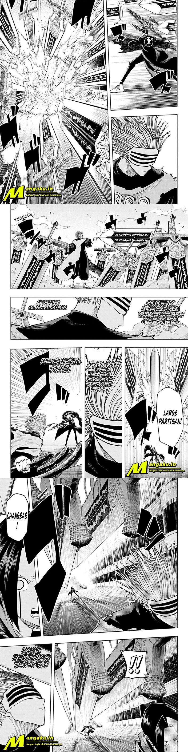 Mashle: Magic and Muscles Chap 128 - Next Chap 129