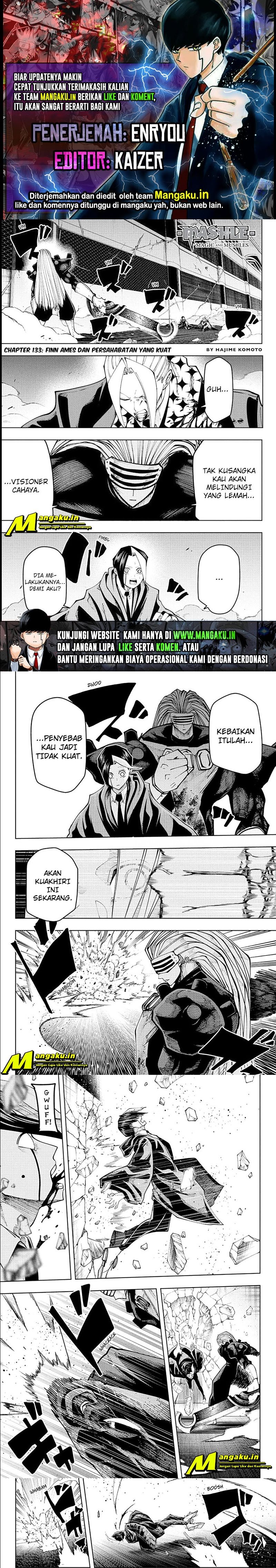 Mashle: Magic and Muscles Chap 133 - Next Chap 134