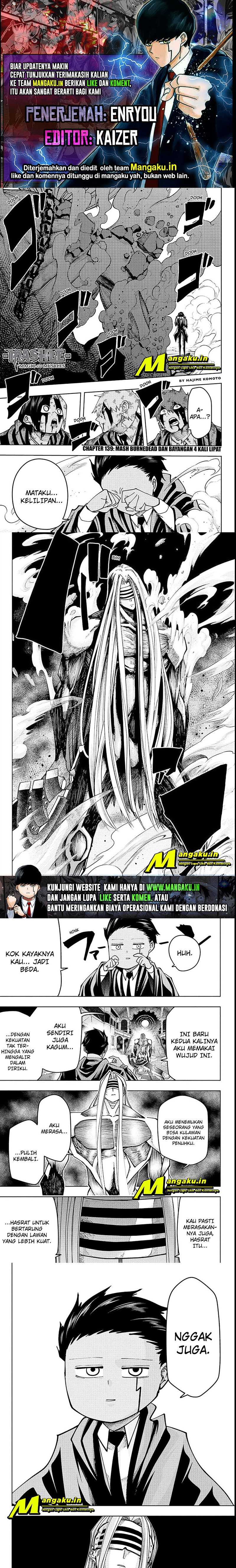 Mashle: Magic and Muscles Chap 139 - Next Chap 140