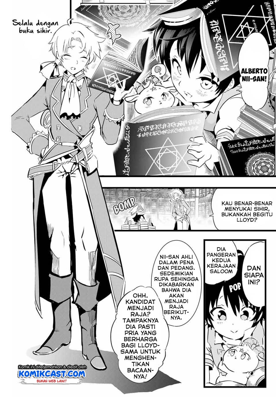 Tensei Shitara dai Nana Ouji dattanode, Kimamani Majutsu o Kiwamemasu Chap 2 - Next Chap 3