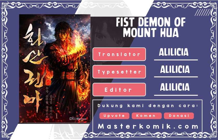 Fist Demon of Mount Hua  Chap 39 - Next Chap 40