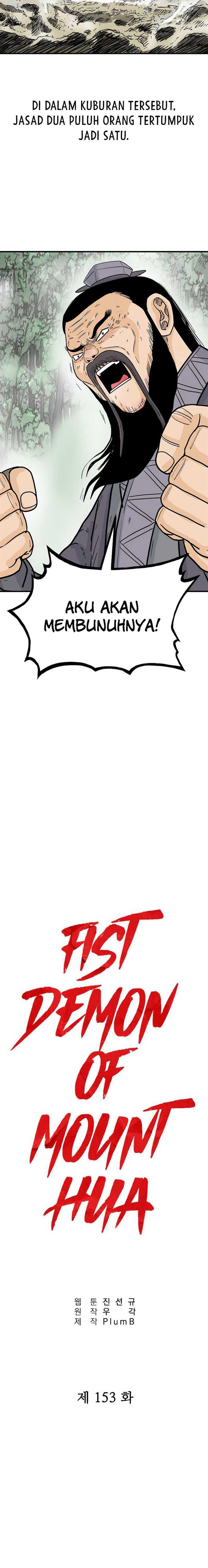 Fist Demon of Mount Hua  Chap 153 - Next Chap 154