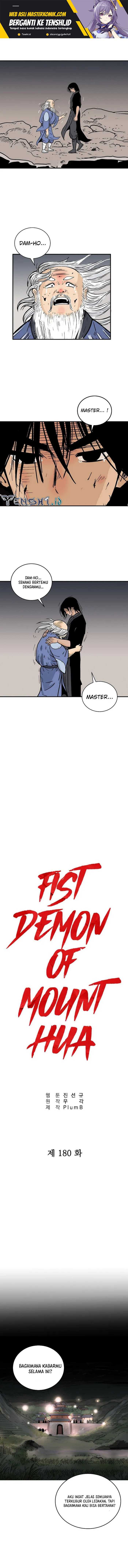 Fist Demon of Mount Hua  Chap 180 - Next Chap 181