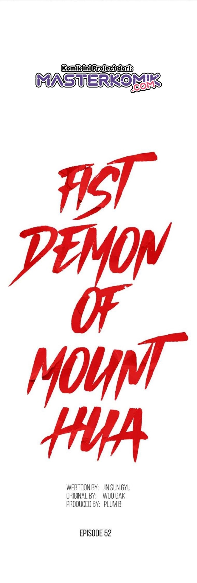 Fist Demon of Mount Hua  Chap 52 - Next Chap 53