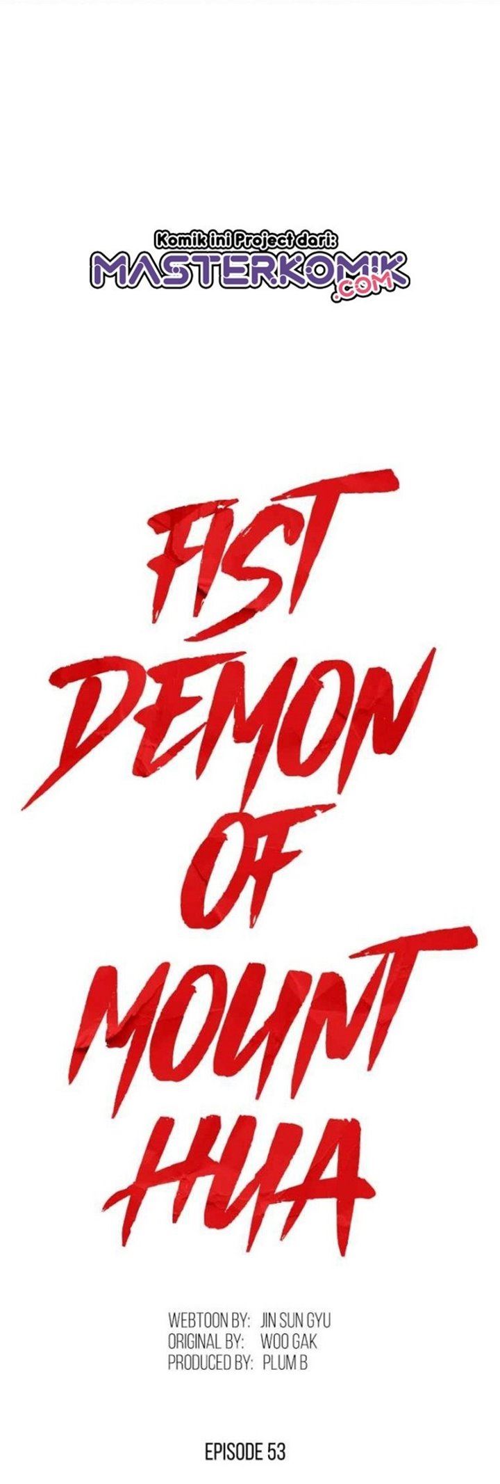 Fist Demon of Mount Hua  Chap 53 - Next Chap 54