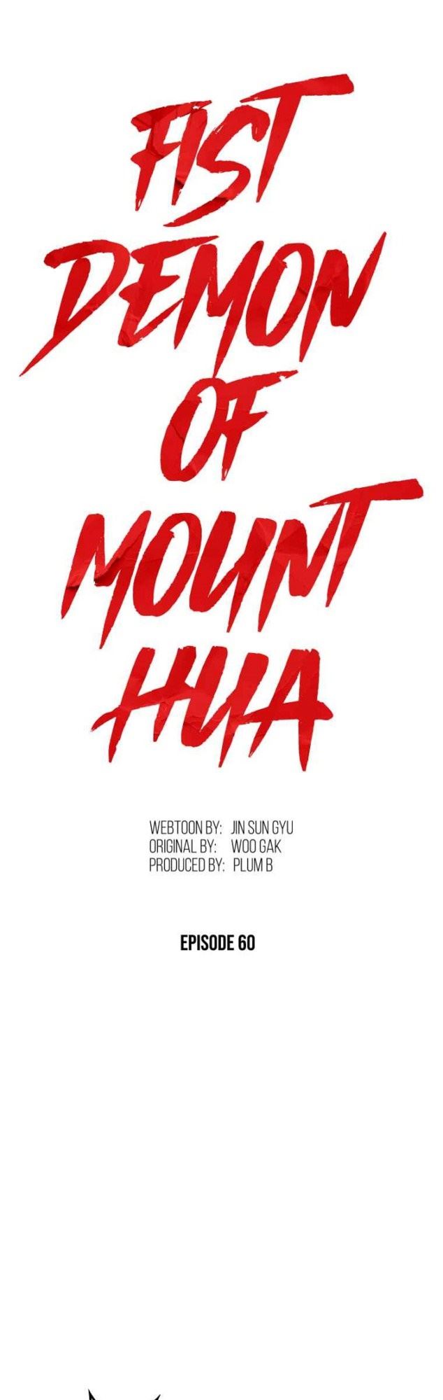 Fist Demon of Mount Hua  Chap 60 - Next Chap 61