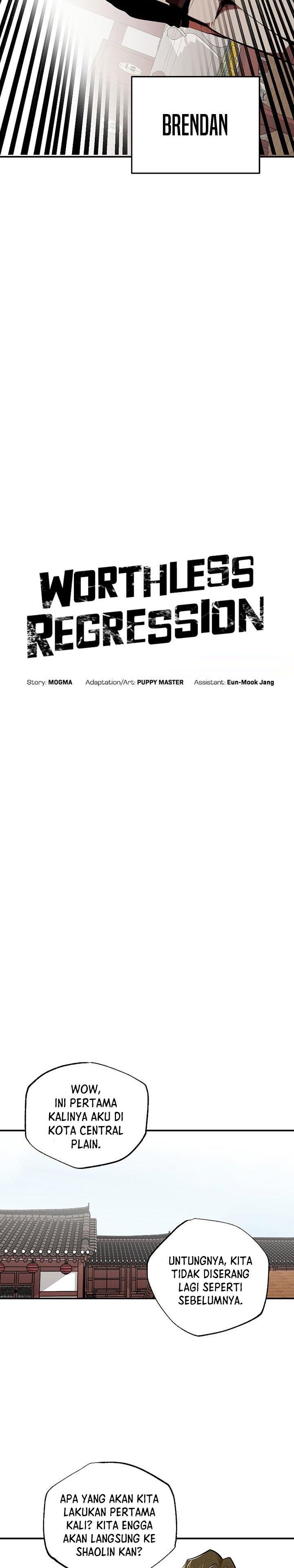 Worthless Regression  Chap 35 - Next Chap 36