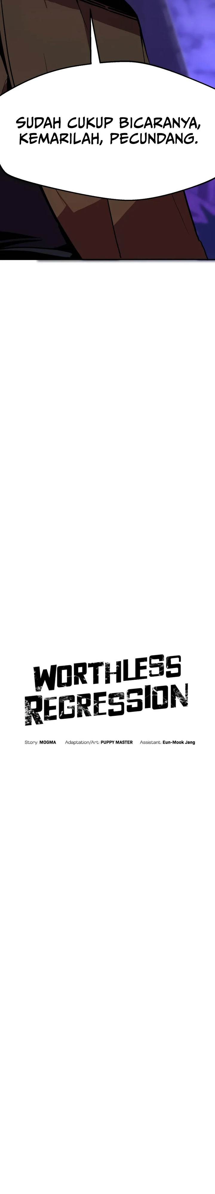 Worthless Regression  Chap 74 - Next Chap 75