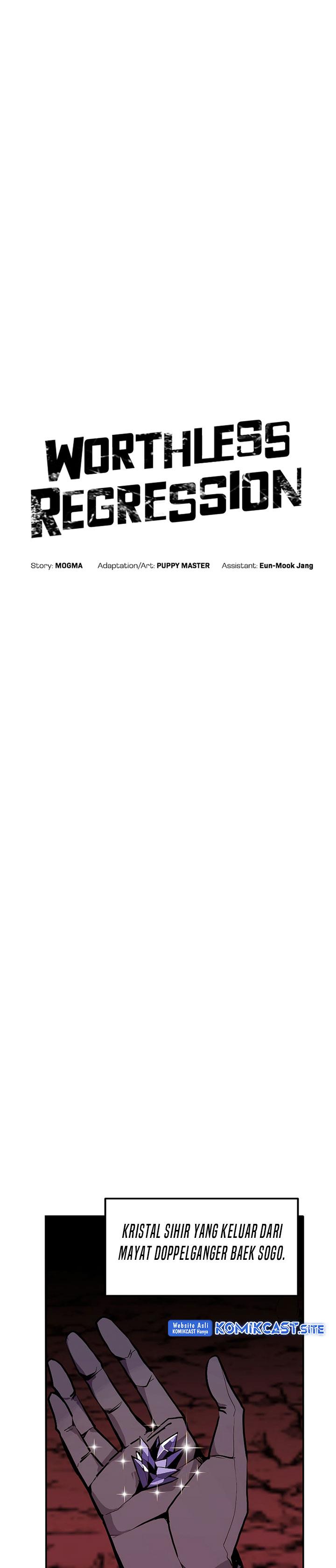 Worthless Regression  Chap 58 - Next Chap 59