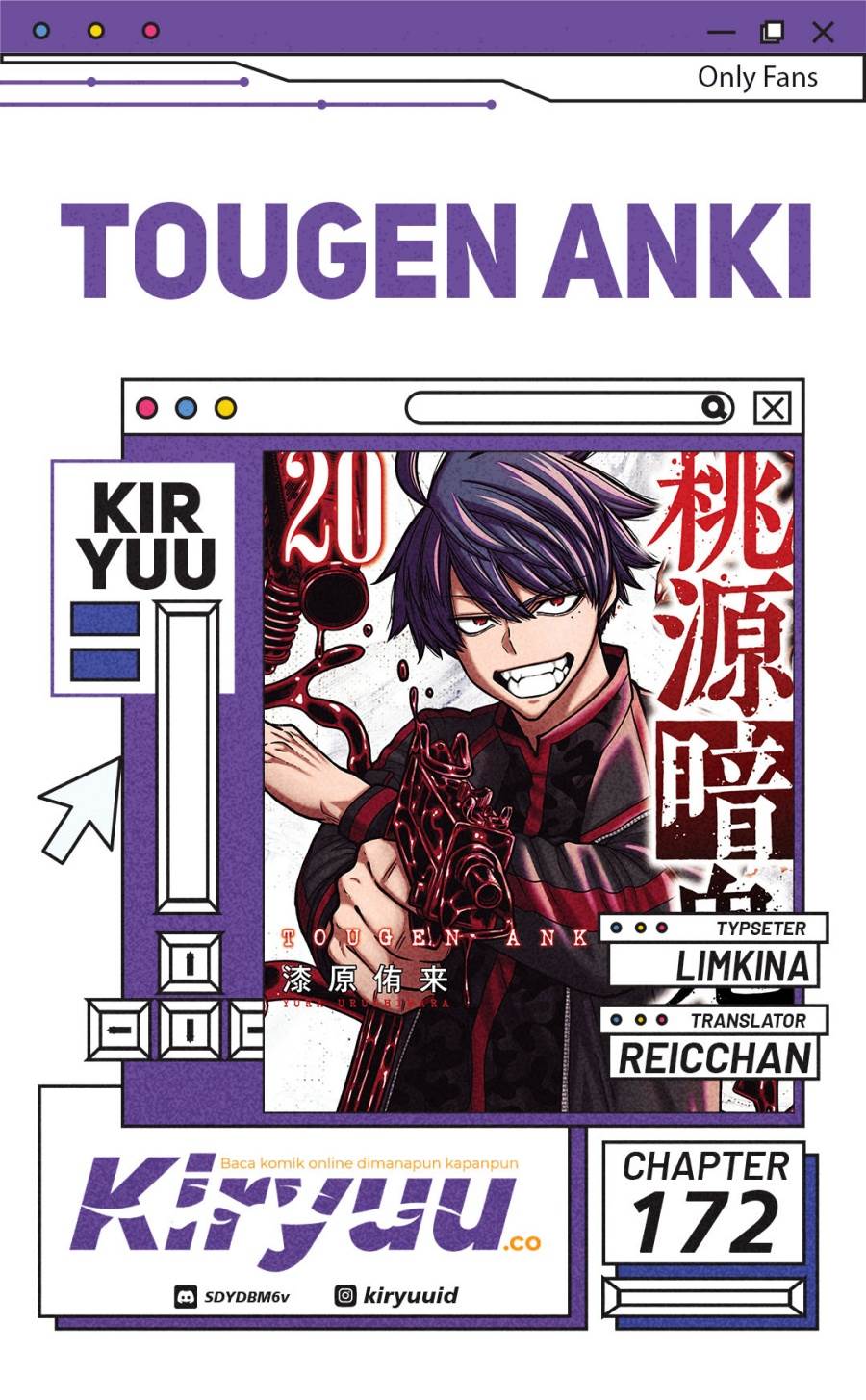 Tougen Anki Chap 172 - Next Chap 173