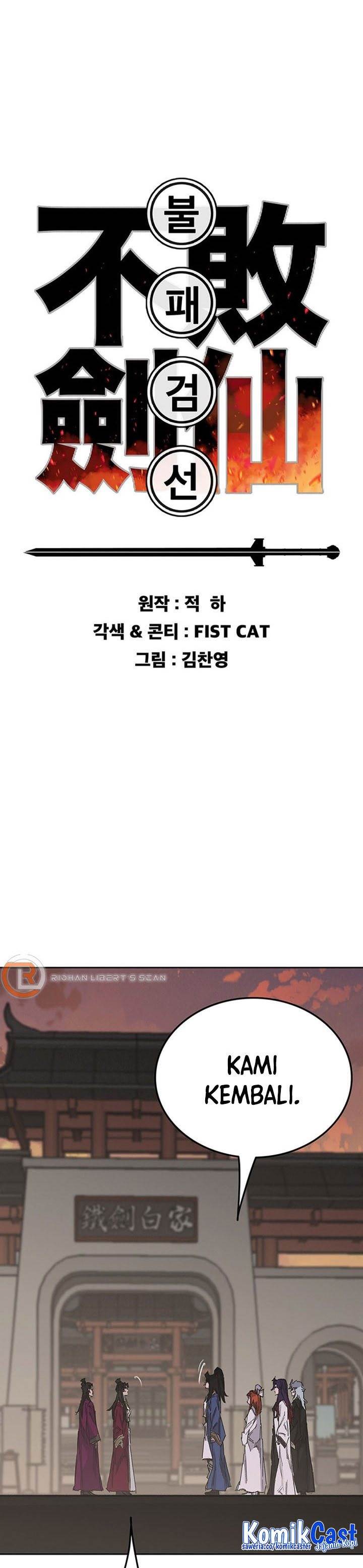 The Undefeatable Swordsman Chap 195 - Next Chap 196