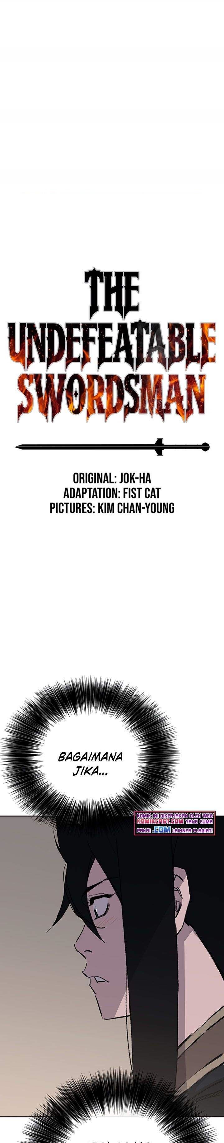 The Undefeatable Swordsman Chap 87 - Next Chap 88