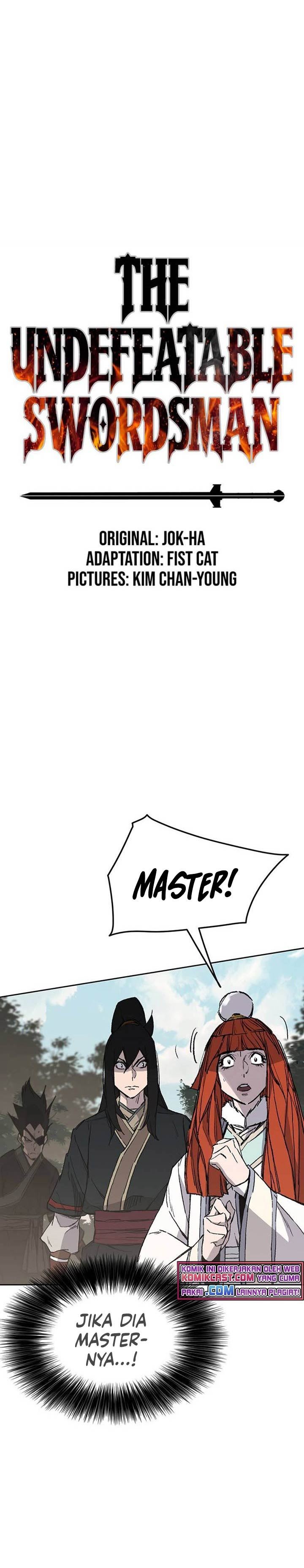 The Undefeatable Swordsman Chap 92 - Next Chap 93