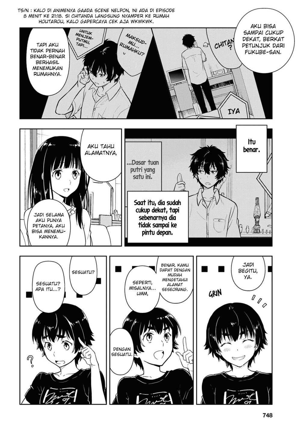 Hyouka Chap 85 - Next Chap 86