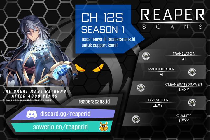 The Great Mage Returns After 4000 Years Chap 125 - Next Chap 126