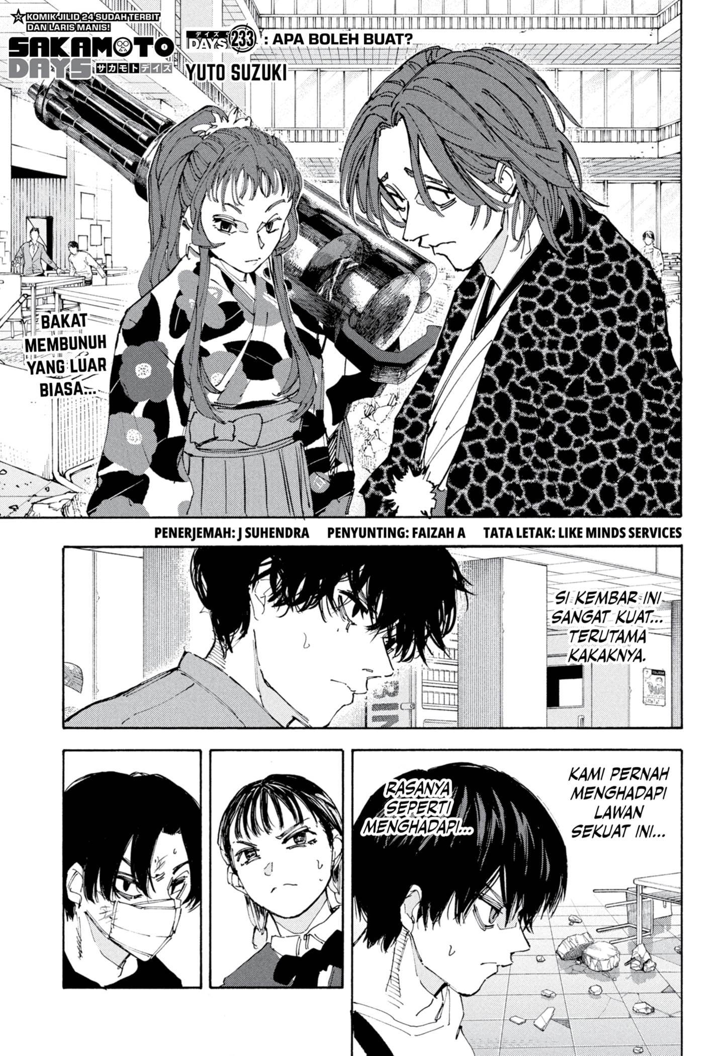 Sakamoto Days Chap 233 - Next Chap 234