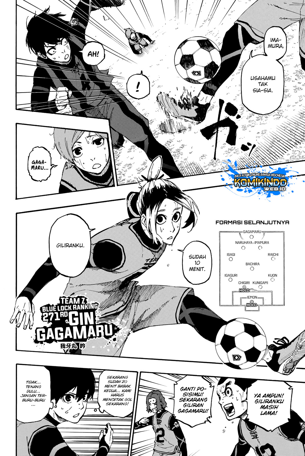 Blue Lock Chap 11 - Next Chap 12