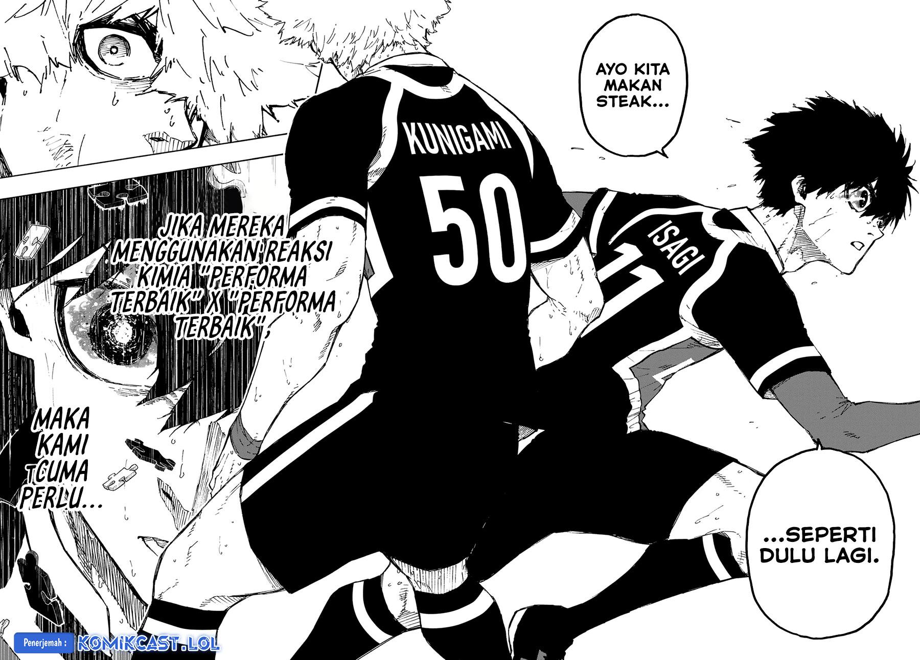 Blue Lock Chap 255 - Next Chap 256