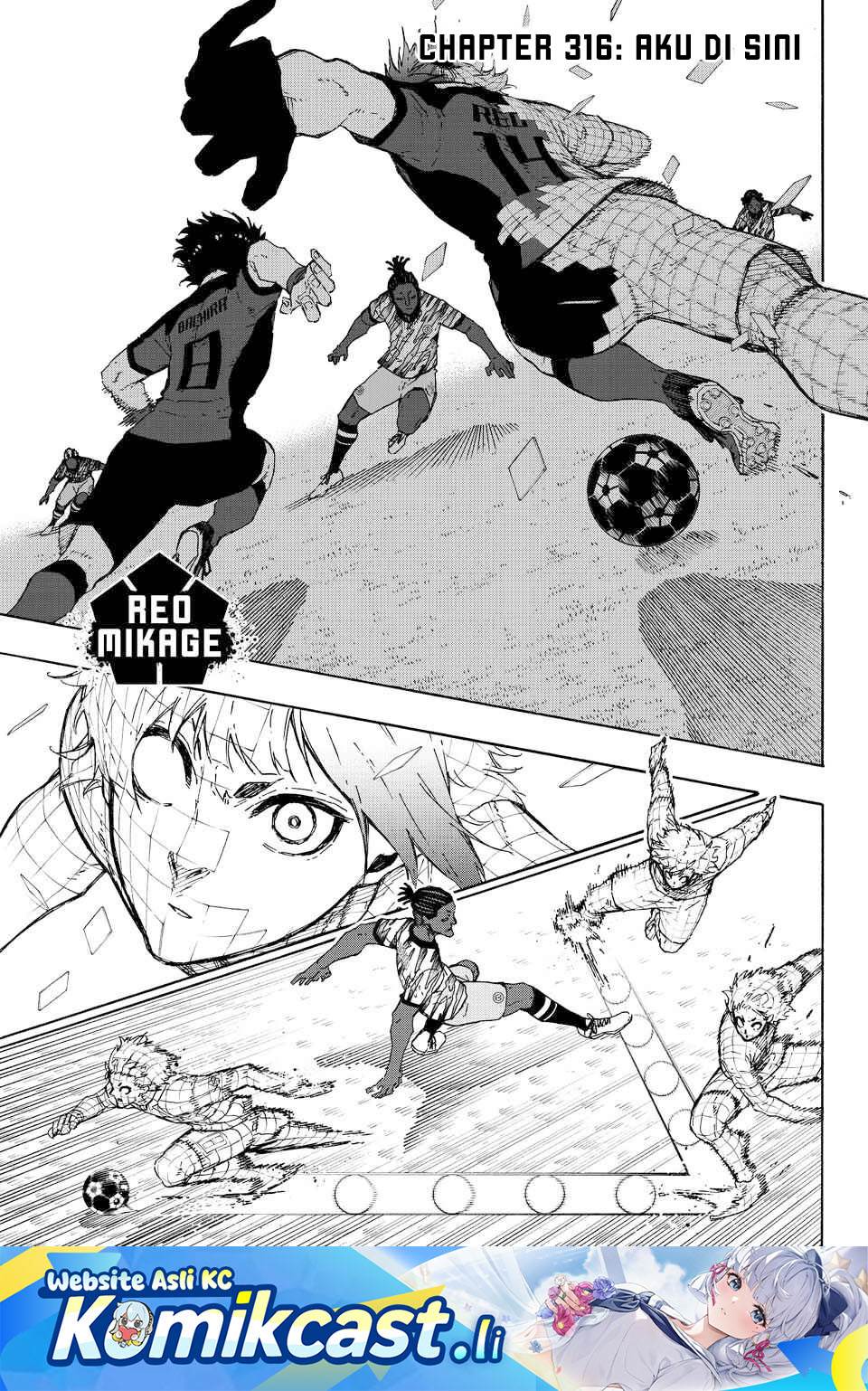 Blue Lock Chap 316 - Next Chap 317