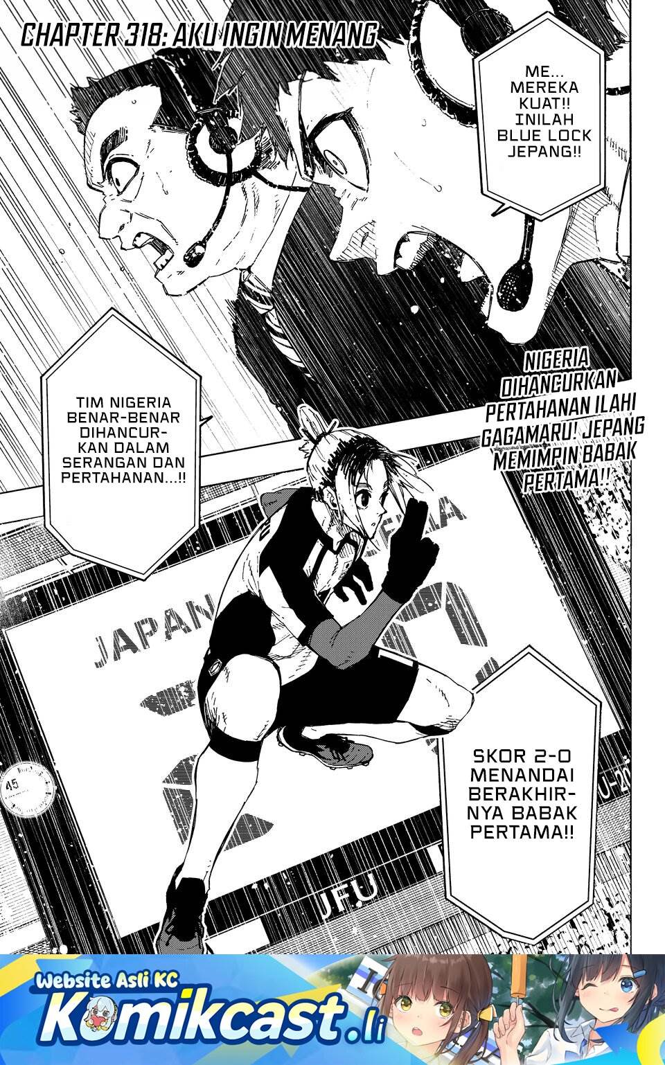 Blue Lock Chap 318 - Next Chap 319