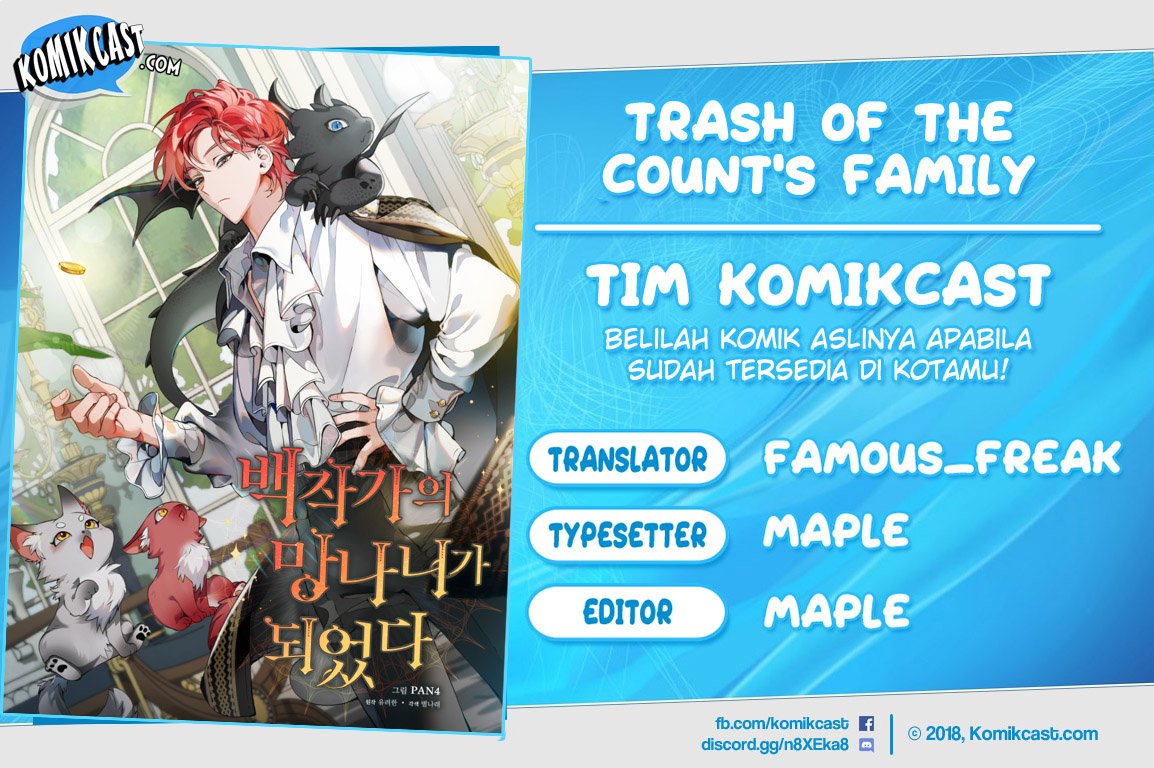 Trash of the Count’s Family Chap 27 - Next Chap 28