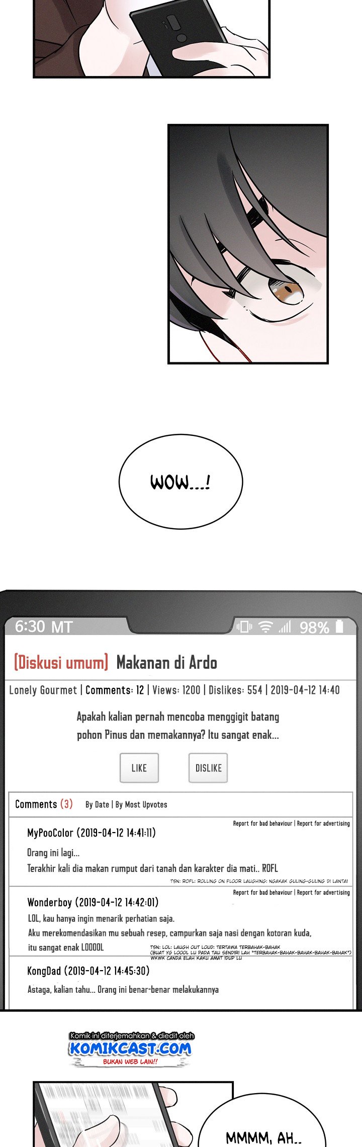 Leveling Up, by Only Eating!  Chap 4 - Next Chap 5