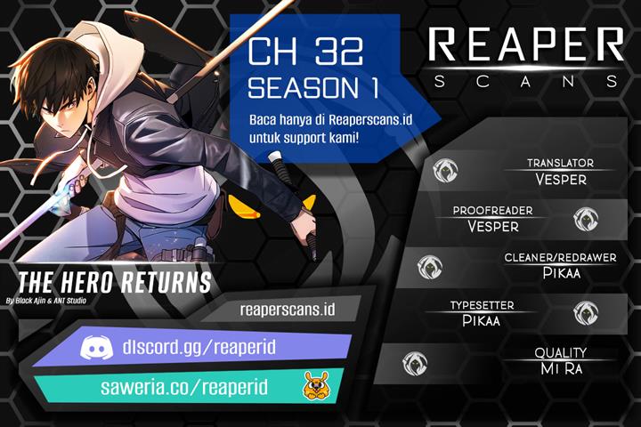 The Hero Returns Chap 32 - Next Chap 33