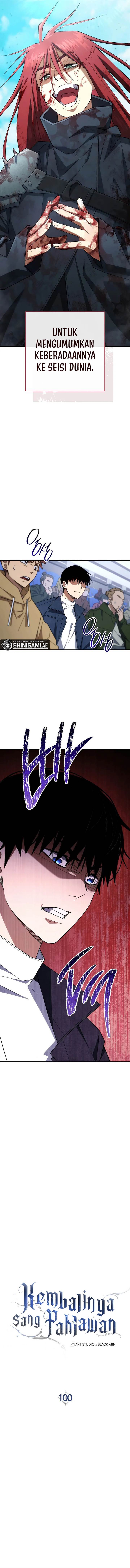 The Hero Returns Chap 100 - Next Chap 101