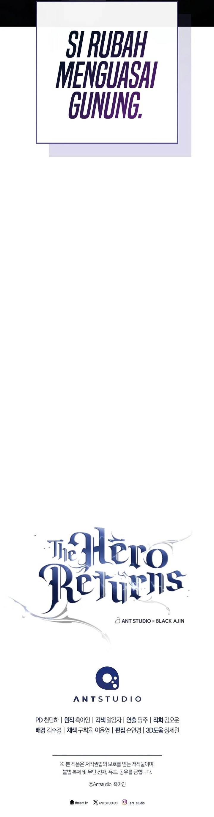 The Hero Returns Chap 113 - Next Chap 114